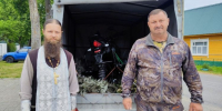Храм Покрова Пресвятой Богородицы г. Жиздры передал в зону СВО мотоцикл - Козельская епархия