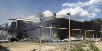 Появились фото последствий сильного пожара в воронежской деревне Новоподклетное - ГТРК Воронеж
