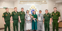 Военные следователи поздравили корреспондентов телеканала «Одинцово ТВ» - Городской округ Одинцово