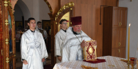Литургия в Сезеновской обители - Елецкая епархия