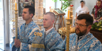Епископ Максим посетил Владимирский храм села Красное - Елецкая епархия