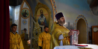 Епископ Максим возглавил Богослужение в Георгиевском храме села Казаки - Елецкая епархия