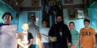 Воспитанники СПК «Клеоника» Вознесенского благочиния потрудились на благоустройстве родника - Выксунская епархия
