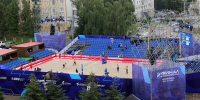 Непогода не помешала открытию финала Кубка России по пляжному волейболу в Орле - Орловский Вестник
