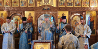 Митрополит Корнилий совершил всенощное бдение в канун праздника Тихвинской иконы Божией Матери - Архангельская епархия
