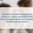 Миллионной получательницей семейной выплаты стала 36-летняя мать двоих детей из Нижегородской области - Нижегородские новости