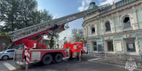 Кафе загорелось в центре Иркутска (Видео) - Weacom.Ru