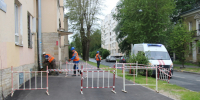 В Кировском районе на Турбинной улице была проведена противоаварийная тренировка - Комитет по труду и занятости