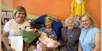 Ветерана Великой Отечественной войны, труженицу тыла Елену Айдаровну Афанасьеву поздравили с Днем рожденья - Администрация города