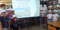 Мастер-класс «Ромашковое счастье» - Буденновская ЦБС