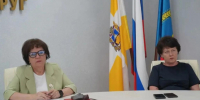 Совещание в режиме видеоконференции. - Андроповский район