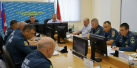 Итоги июня подвели на совещании в Главном управлении МЧС России по Алтайскому краю - Администрация Алтайского края