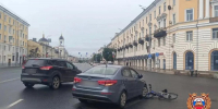 На съезде с моста в Твери сбили велосипедиста - Афанасий-биржа