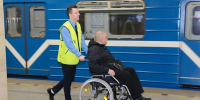 В метро Петербурга перевезли почти четверть миллиона маломобильных пассажиров - Spbdnevnik.ru