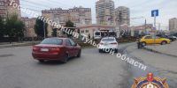 На проспекте Ленина мотоциклист при обгоне столкнулся с автомобилем - ГТРК