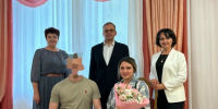В День семьи, любви и верности в Приволжском районном ЗАГСе произошло особенное событие.. - Администрация Приволжского района