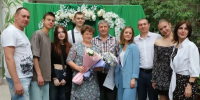 Семейные пары Белгородского округа принимали поздравления с Днём семьи, любви и верности - Сетевое издание Знамя 31
