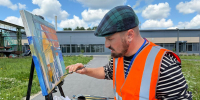 Завод глазами художников - MyOmutninsk.Ru