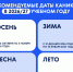График каникул в 2026/27 учебному году - Управление образования