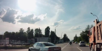 Водитель с блатными номерами пересек двойную сплошную в Воронеже - Bloknot-Voronezh.Ru
