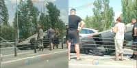 Под Ростовом в ДТП перевернулась легковушка - DonDay.Ru