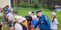 В спортивно-оздоровительном лагере «Старт» прошли учебно-методические занятия по пожарной безопасности и действиям в чрезвычайных ситуациях - Мишкинский район