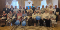 Торжество верности: в Нижегородском Доме бракосочетания состоялось вручение медалей "За любовь и верность" - Главное управление ЗАГС