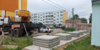 В Кинешме приступили ко второму этапу установки новых контейнерных площадок - Kineshemec.Ru