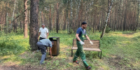 В экопарке «Беркин дом» Сосновоборска продолжаются работы по благоустройству - Газета Рабочий