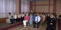 В Целинском районе состоялась встреча с юбилярами семейной жизни - DeltaCelina.Ru