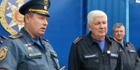 В селе Шеметово проводили на заслуженный отдых начальника пожарно-спасательной части №252 Сергея Алексеевича Чебадухина - Администрация Сергиево-Посадского района