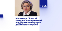 Рекомендован к внедрению «Золотой стандарт демографической политики» - Объединение строителей