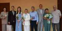 Мценские семьи, отпраздновавшие сапфировую свадьбу, получили поздравления - Газета Мценский край