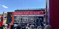 В Майкопском районе школьникам устроили экскурсию в пожарную часть - Газета Маяк