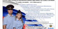 Отдел МВД России по Павловскому району объявляет набор на службу - Отдел МВД России по Павловскому району