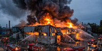 Крупный пожар на обувной фабрике в Китае: есть погибшие, люди оказались заблокированы - Кубанские Новости
