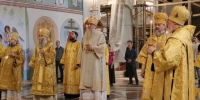 Владыка Гурий сослужил митрополиту Артемию за Всенощным бдением в главном соборе Хабаровска (+ Фото) - Арсеньевская епархия