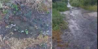 В Шахтах на улице Заводской произошел потоп после порыва водопровода - DonDay-Shakhty.Ru