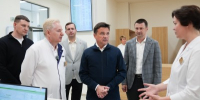 Андрей Воробьев проверил ход работы новой поликлиники на 500 посещений в смену в Ногинске - Правительство Московской области