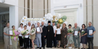 Благочинный Калтанского округа принял участие в торжественном мероприятии, посвященном Дню семьи, любви и верности - Кемеровская и Новокузнецкая епархия