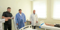 Мэр Нижнекамска навестил пострадавших после атаки БПЛА - ГТРК Татарстан