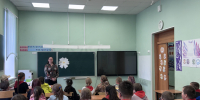 В День семьи, любви и верности пресс-секретарь Лихославльского районного суда провела правовой урок для школьников - Лихославльский район
