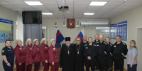 «Противодействие экстремизму и терроризму». Встреча с сотрудниками СИЗО-2 города Новозыбкова и отбывающими наказание в этом учреждении с целью организации тематической лекции - Клинцовская епархия