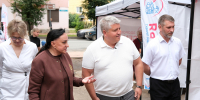 Более 2200 жителей области проверили свое здоровье с начала лета в рамках губернаторского проекта «Здоровая семья» - Правительство Новгородской области