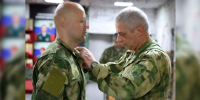 Начальник Главного штаба – первый заместитель директора Росгвардии Герой России генерал-полковник Сергей Бойко совершил рабочую поездку в зону проведения СВО - Росгвардия