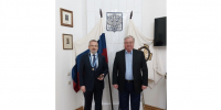 Сергей Степашин вручил знак и удостоверение действительного члена ИППО Послу России в Канаде Олегу Степанову - ИППО
