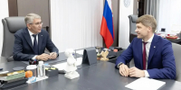 Дмитрий Миляев обсудил с управляющим Тульским отделением Сбера развитие финансовых сервисов и поддержку бизнеса - ГТРК