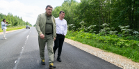Дмитрий Братыненко в Прилузье проинспектировал ход ремонта дороги Летка-Прокопьевка - ИА Комиинформ