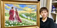 Картина 13-летнего нижегородца представлена на выставке в музее в Москве - Газета День города. Нижний Новгород