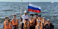 Юные моряки из Марий Эл прямо сейчас плывут по реке к Москве - Марийская правда